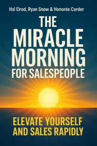 Cover of 'The miracle morning for salespeople'