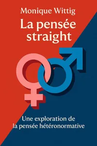 Couverture de 'La pensee straight'