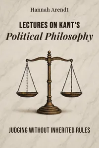 Lectures on Kant's Political Philosophy