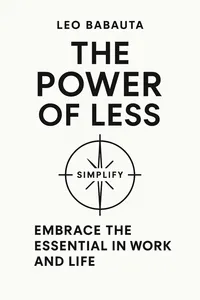 Cover of 'The power of less'
