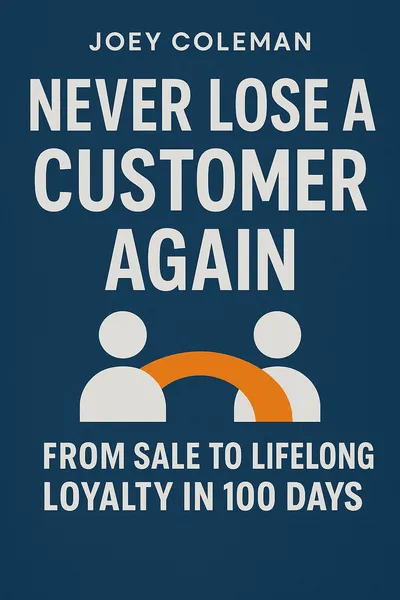 Cover of 'Never lose a customer again'