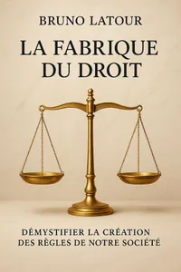 Couverture de 'La fabrique du droit'