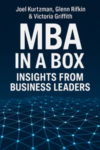Cover of 'Mba in a box'