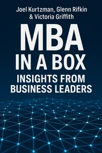 Cover of 'Mba in a box'