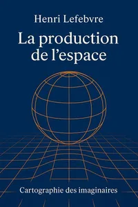Couverture de 'La production de lespace'