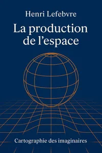 Couverture de 'La production de lespace'