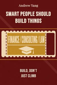 Smart People Should Build Things