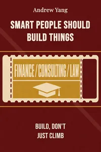 Smart People Should Build Things