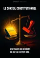 Couverture de 'Le conseil constitutionnel'