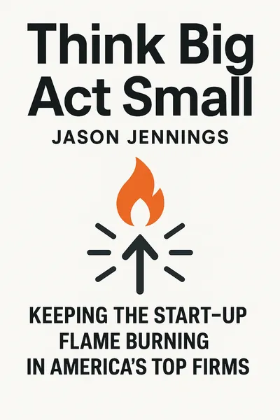 Cover of 'Think big act small'