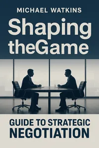 Cover of 'Shaping the game'