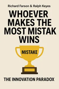 Cover of 'Whoever makes the most mistakes wins'
