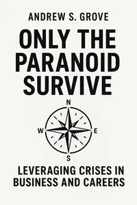 Cover of 'Only the paranoid survive'