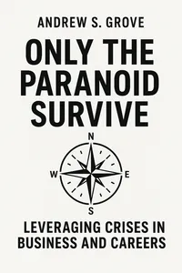 Cover of 'Only the paranoid survive'