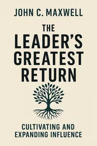 Cover of 'The leaders greatest return'