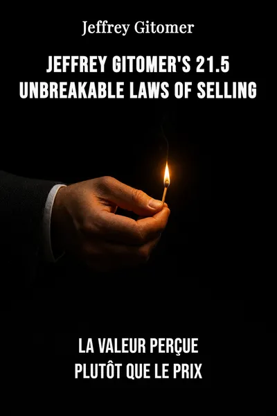 Jeffrey gitomer's 21.5 unbreakable laws of selling