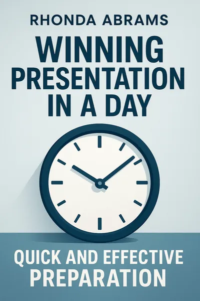 Cover of 'Winning presentation in a day'
