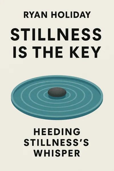 Cover of 'Stillness is the key'