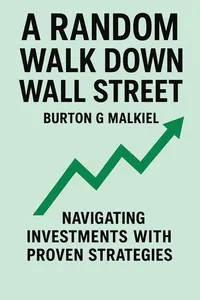 Cover of 'A random walk down wall street'