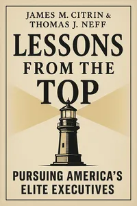 Cover of 'Lessons from the top'
