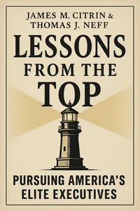 Cover of 'Lessons from the top'