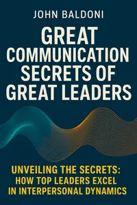 Cover of 'Great communication secrets of great leaders'