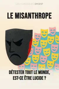 Couverture de 'Le misanthrope'