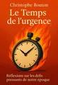 Couverture de 'Le temps de lurgence'
