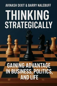Cover of 'Thinking strategically'