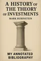 Cover of 'A history of the theory of investments'