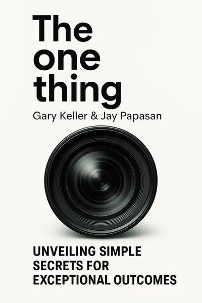 Cover of 'The one thing'