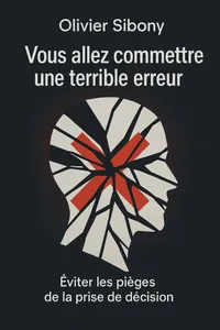 Couverture de 'Vous allez commettre une terrible erreur'