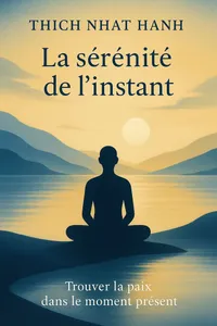Couverture de 'La serenite de linstant'