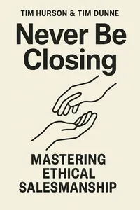 Cover of 'Never be closing'