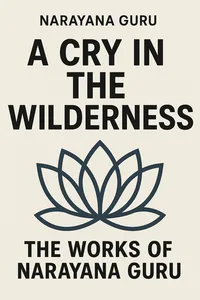 Cover of 'A cry in the wilderness'