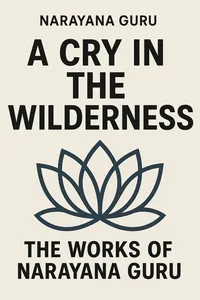 Cover of 'A cry in the wilderness'