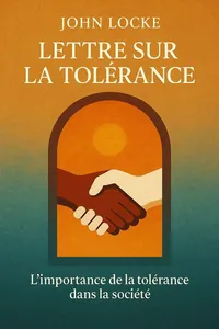 Couverture de 'Lettre sur la tolerance'