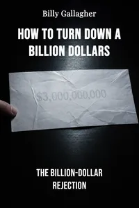How to Turn Down a Billion Dollars