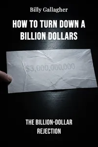 How to Turn Down a Billion Dollars
