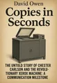 Cover of 'Copies in seconds'