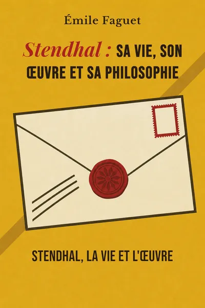 Stendhal : sa vie, son œuvre et sa philosophie