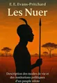 Couverture de 'Les nuer'