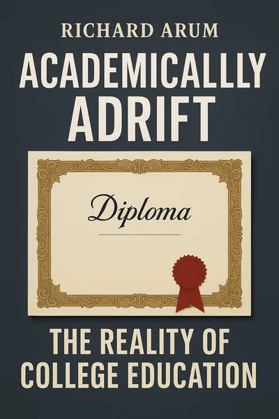 Cover of 'Academically adrift'
