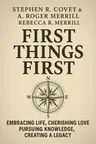 Cover of 'First things first'