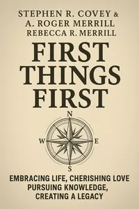 Cover of 'First things first'