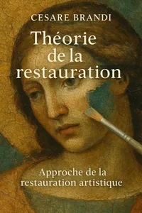 Couverture de 'Theorie de la restauration'