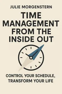 Cover of 'Time management from the inside out'