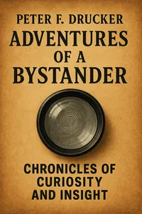 Cover of 'Adventures of a bystander'