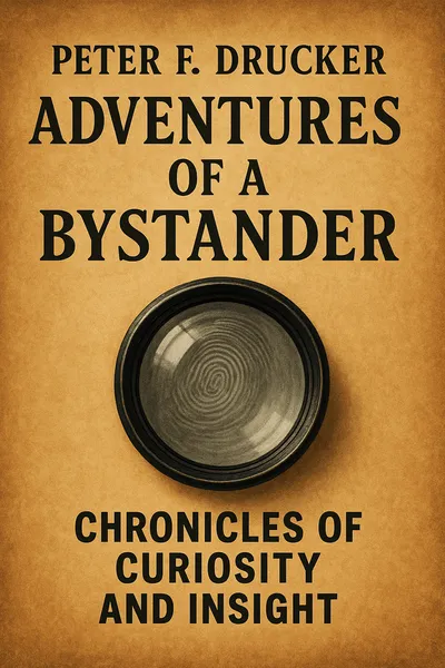 Cover of 'Adventures of a bystander'