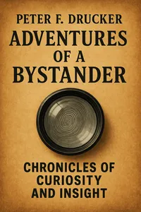 Cover of 'Adventures of a bystander'
